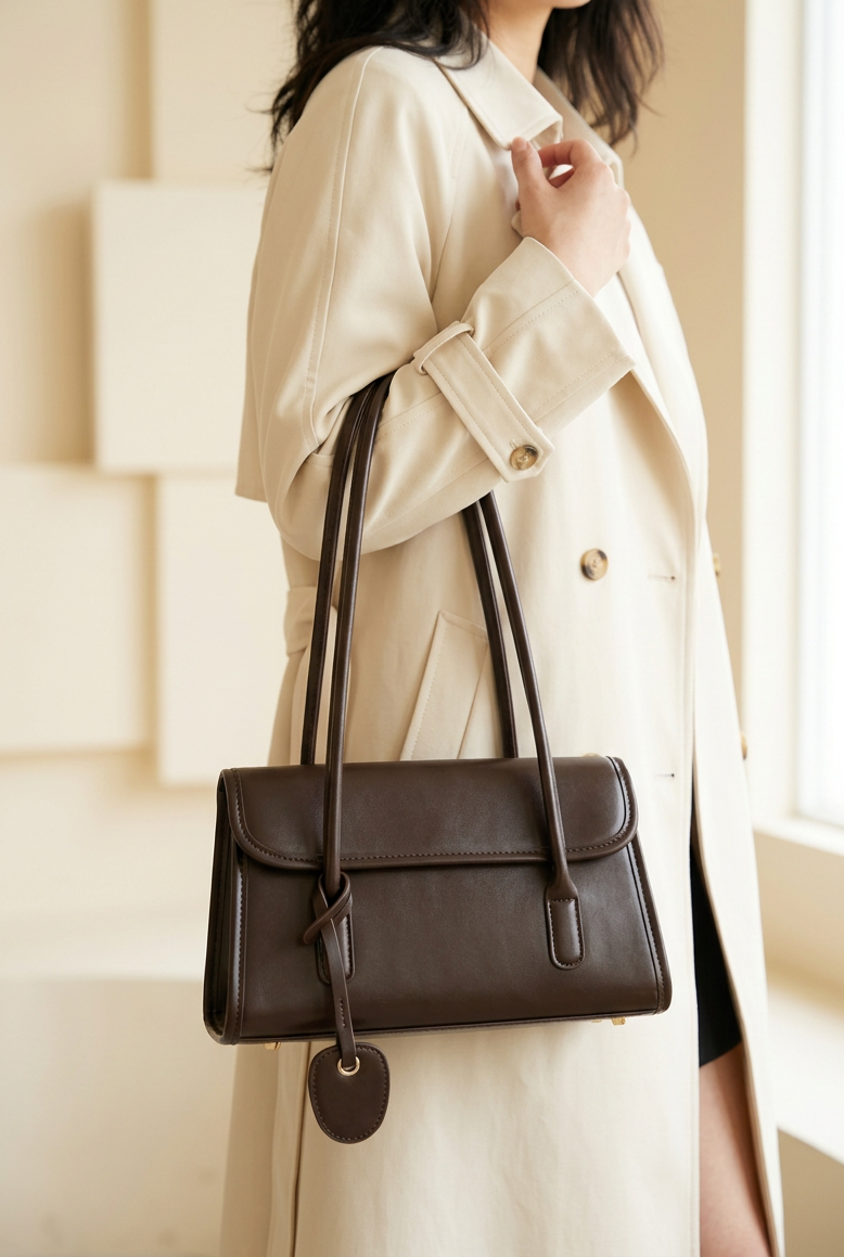 The Florence Shoulder Bag – Coffee