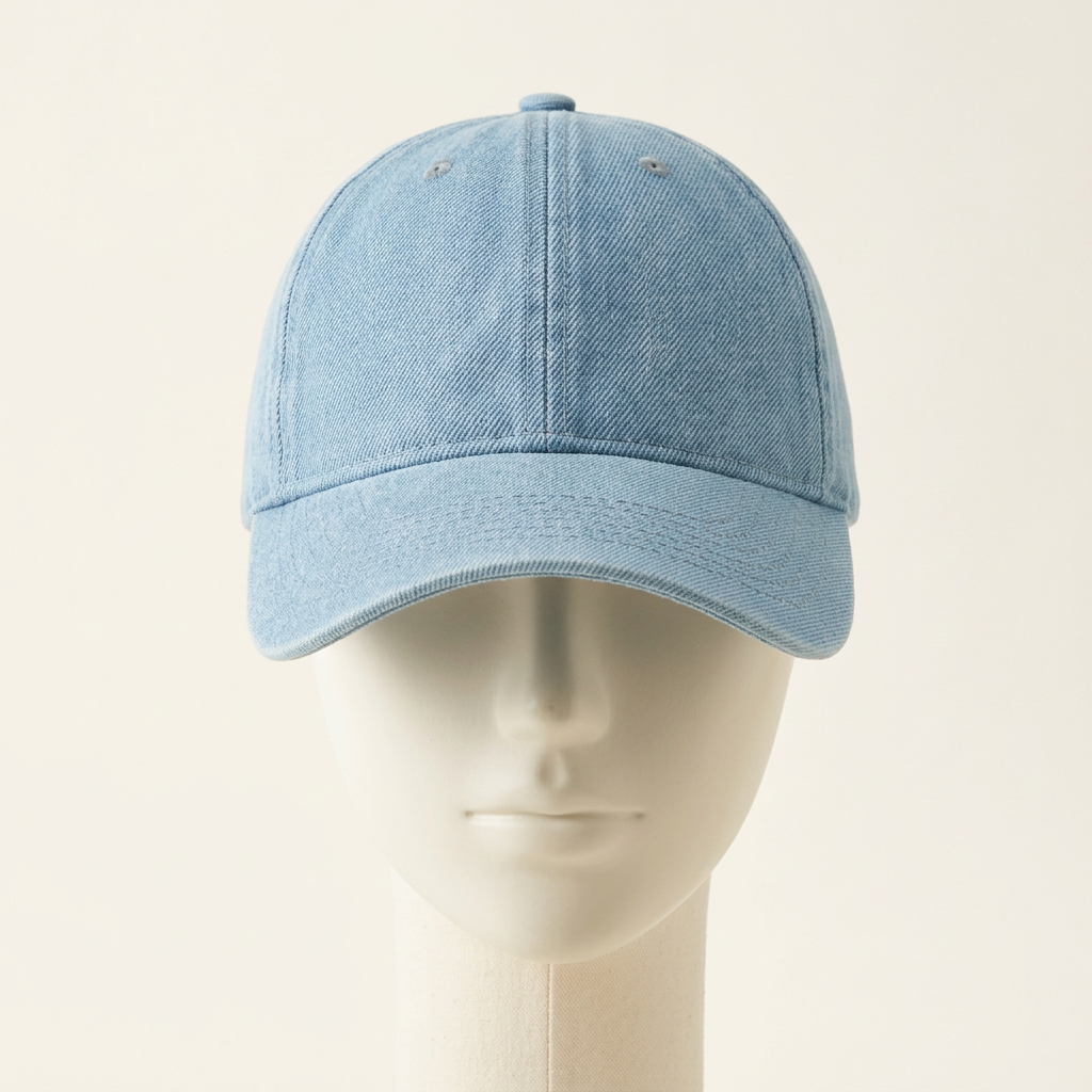 Light Blue Denim Baseball Hat