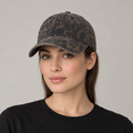 Washed Leopard Print Baseball hat