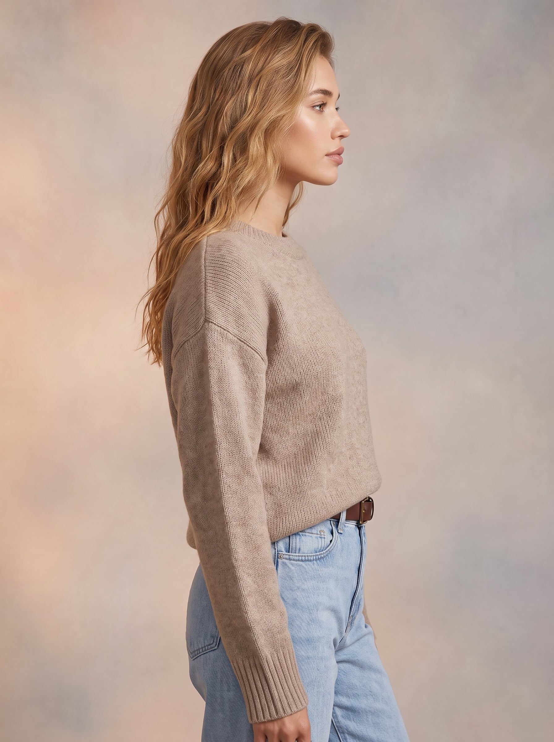 Camel colored jumper