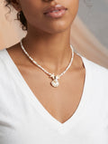 Clam detail necklace