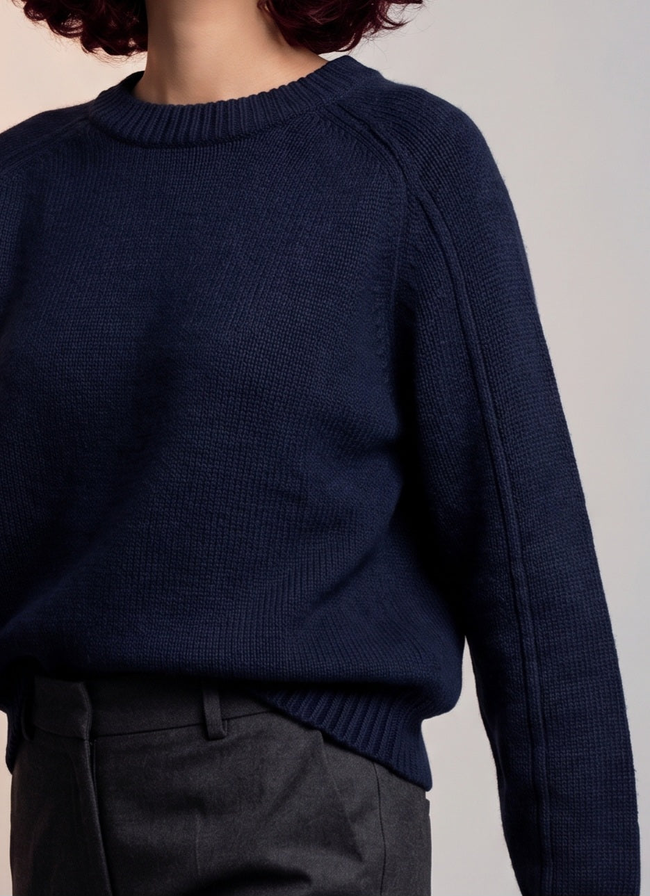 Navy cozy jumper