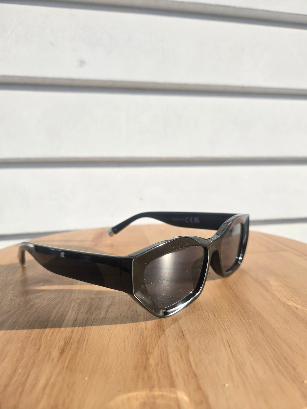 Black Cat-Eye Sunglasses