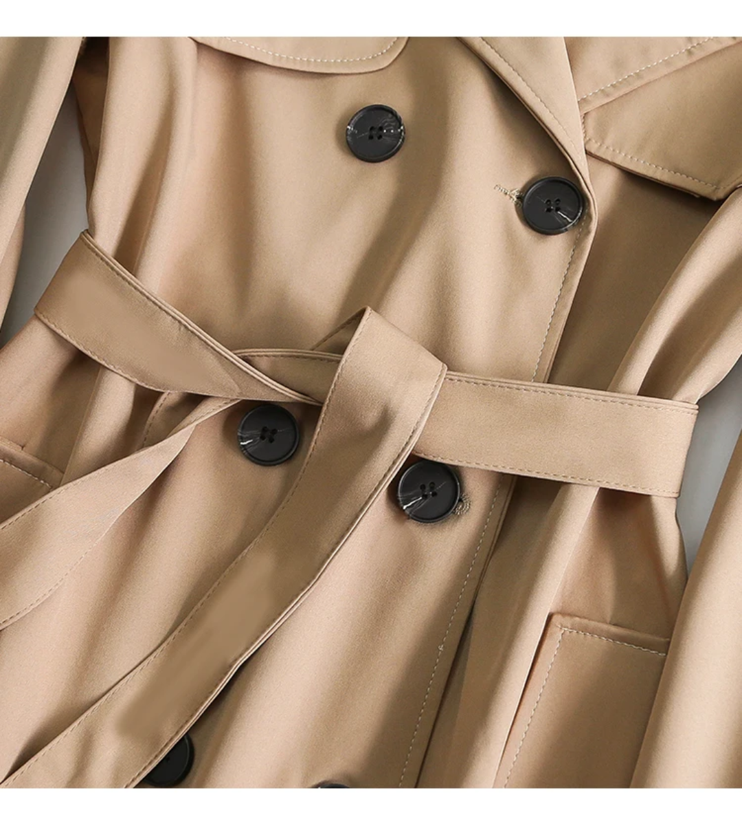 Lined Trench Coat