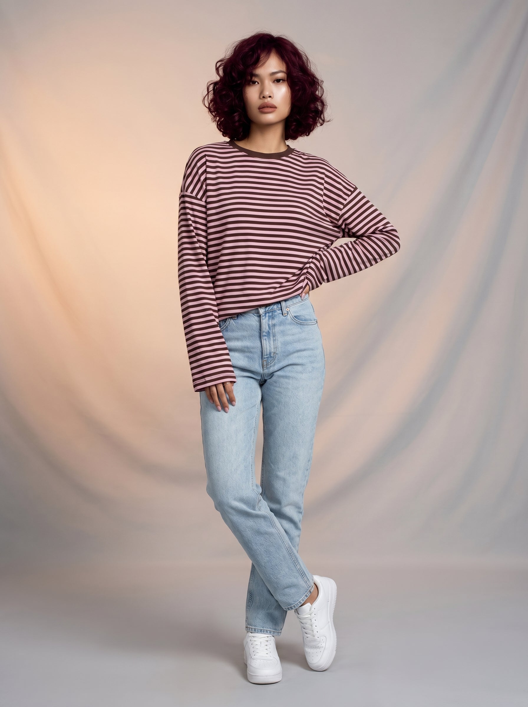 Striped sweatshirt