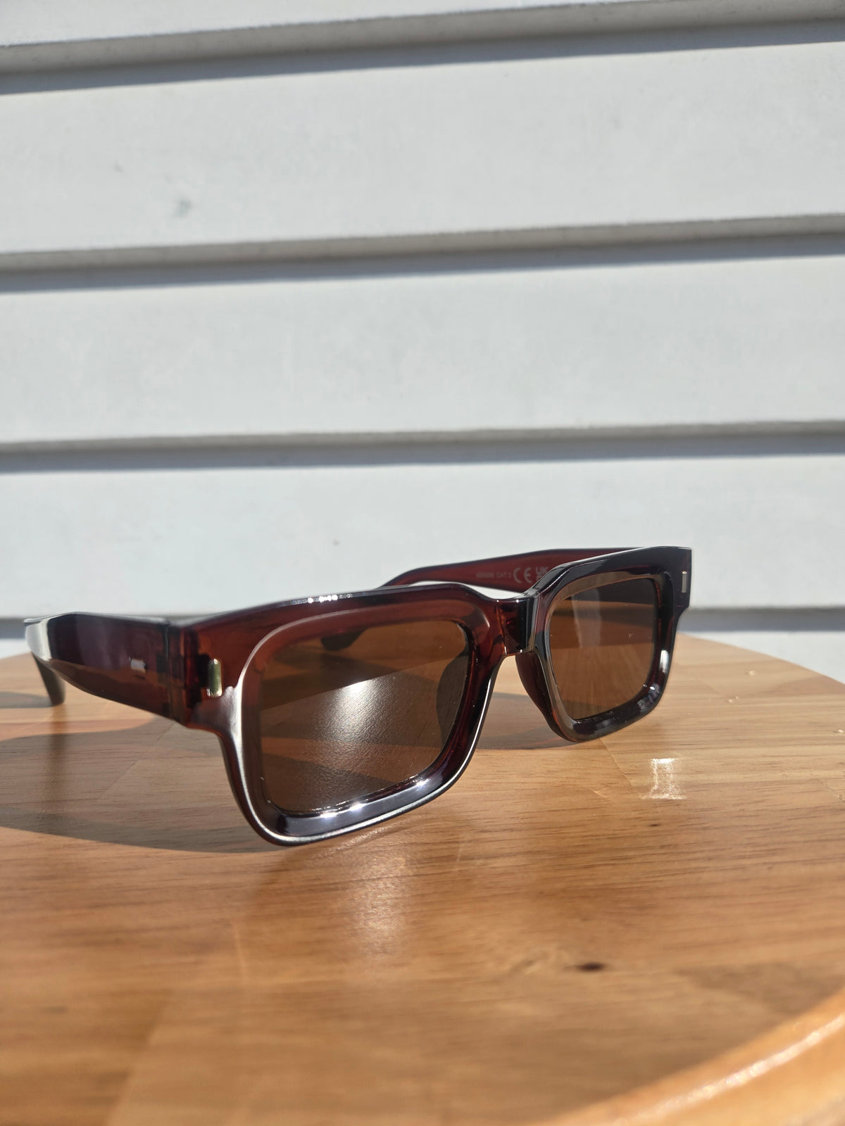 Espresso Square Sunglasses