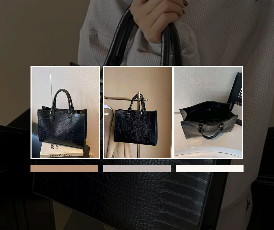 Black office bag