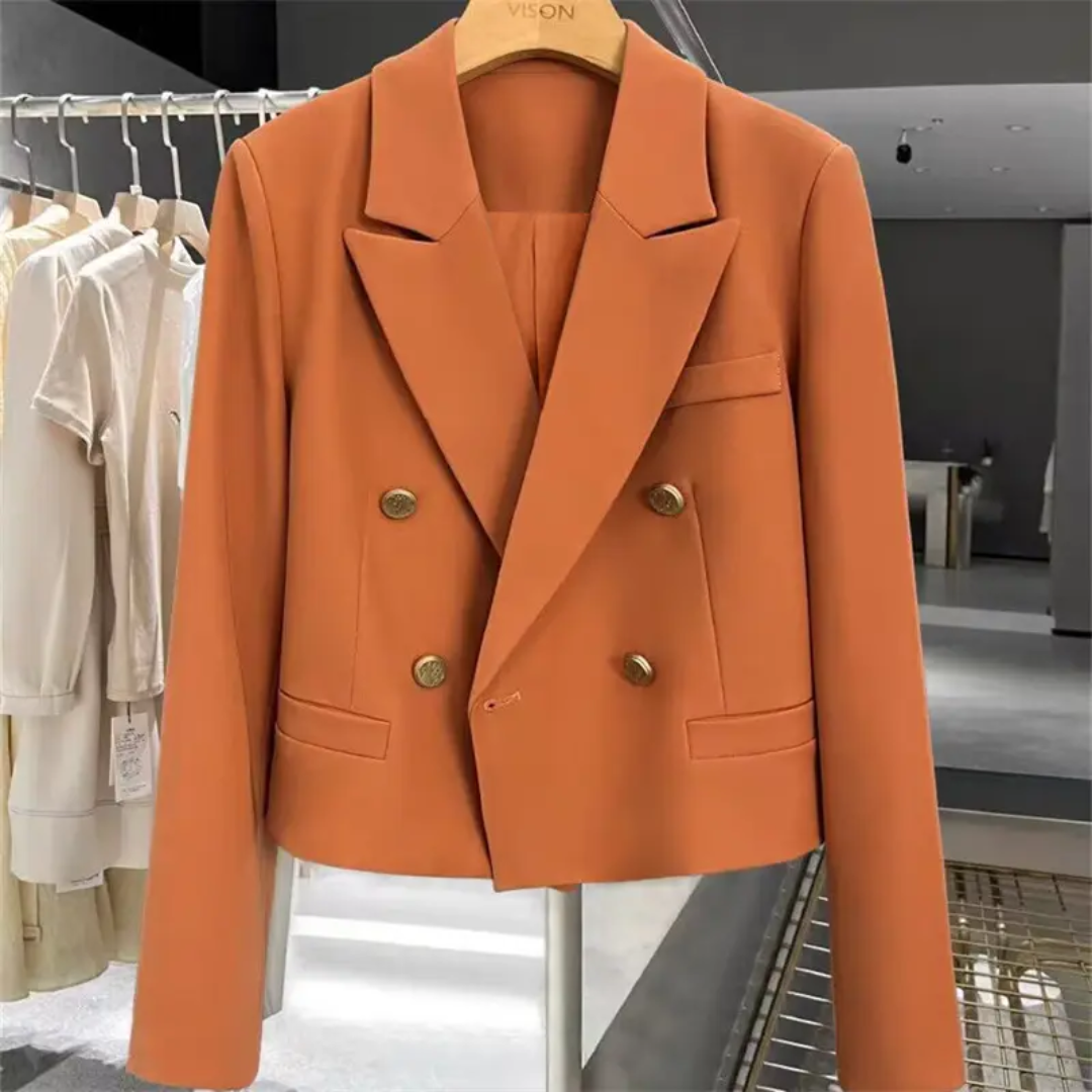 Cropped blazer jacket