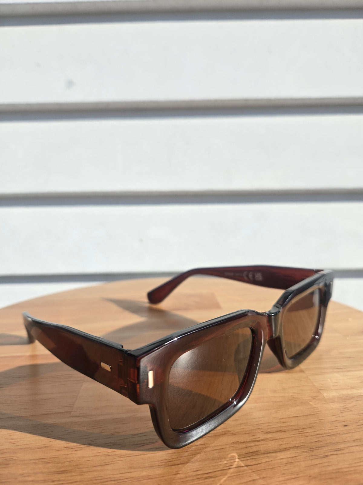 Espresso Square Sunglasses