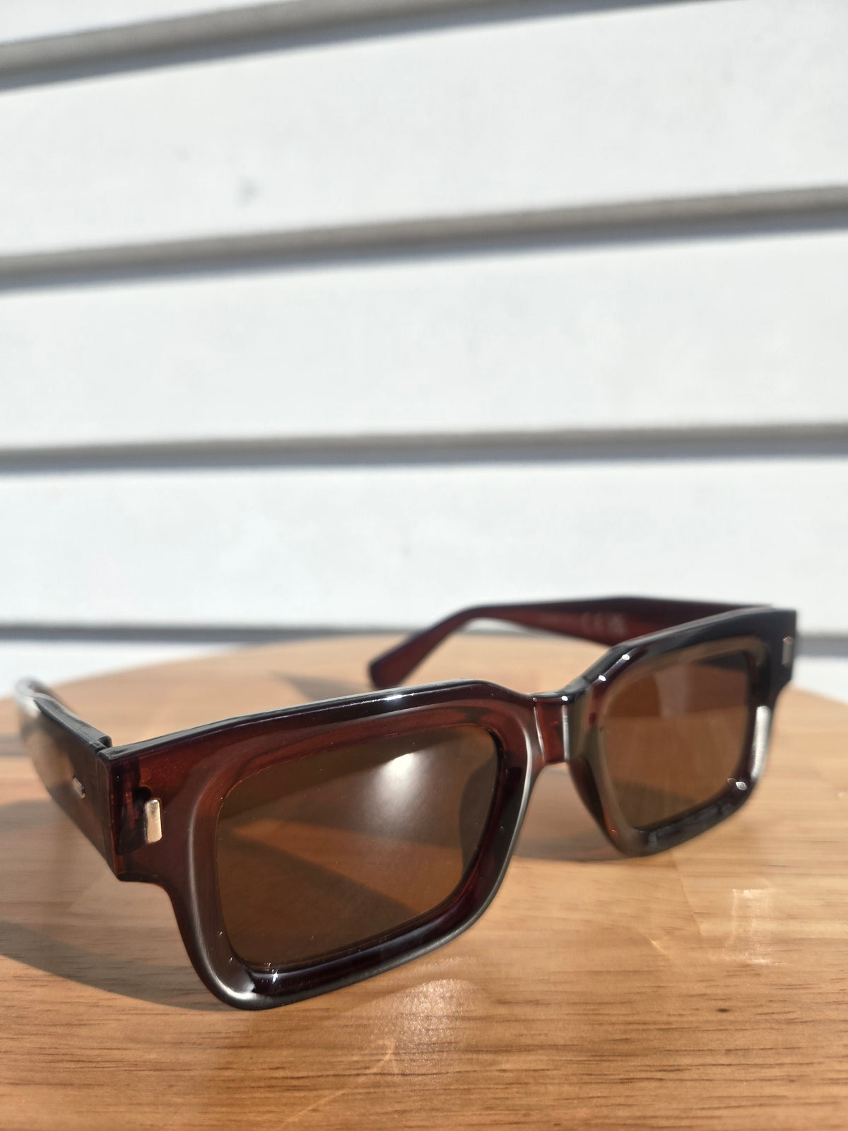 Espresso Square Sunglasses