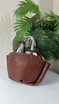 Solid tote bag