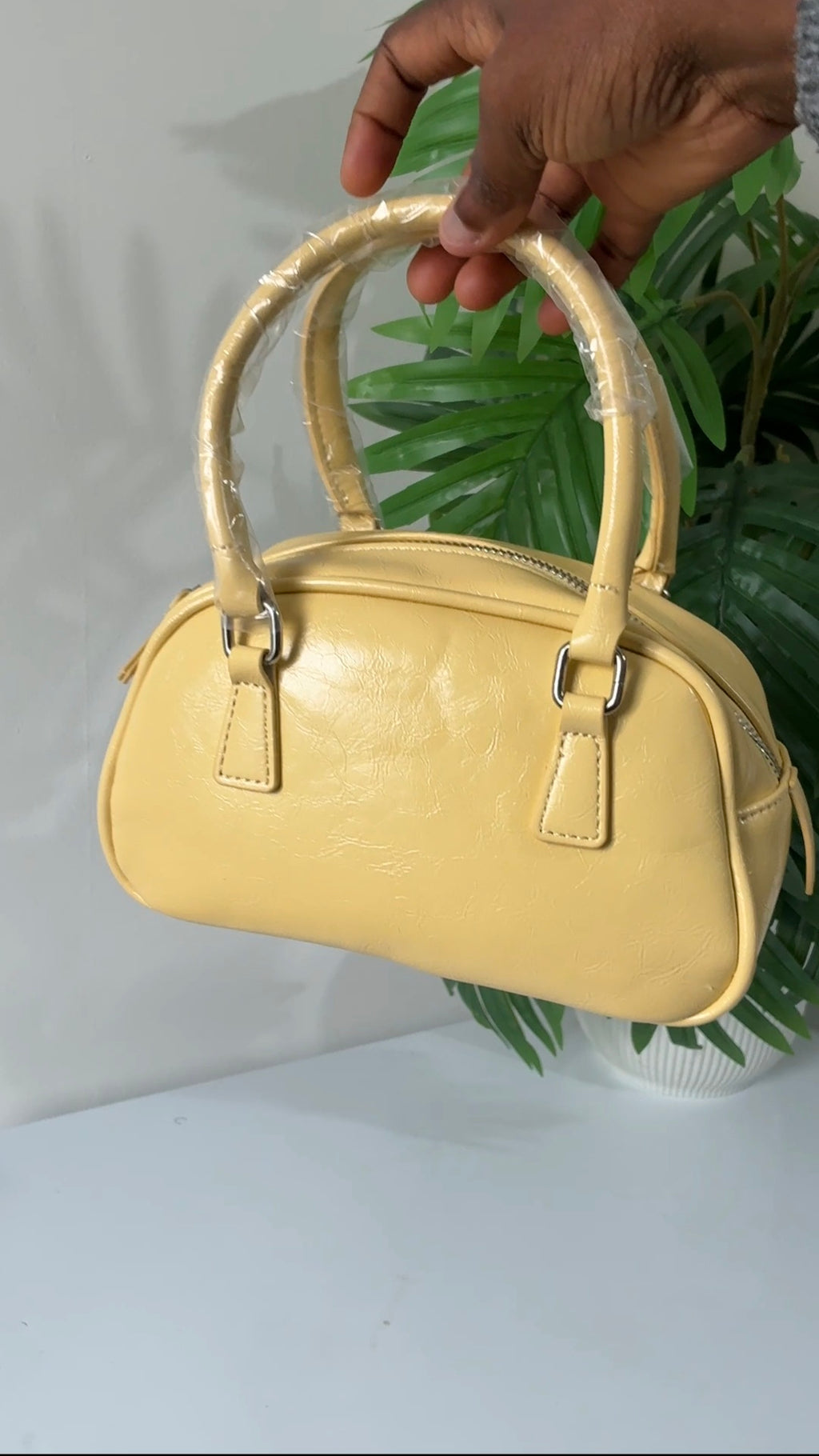 Cute yellow bag