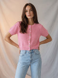 Button up knitted cardigan