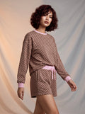 Checkered two piece set