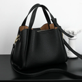 Slouchy style bucket bag