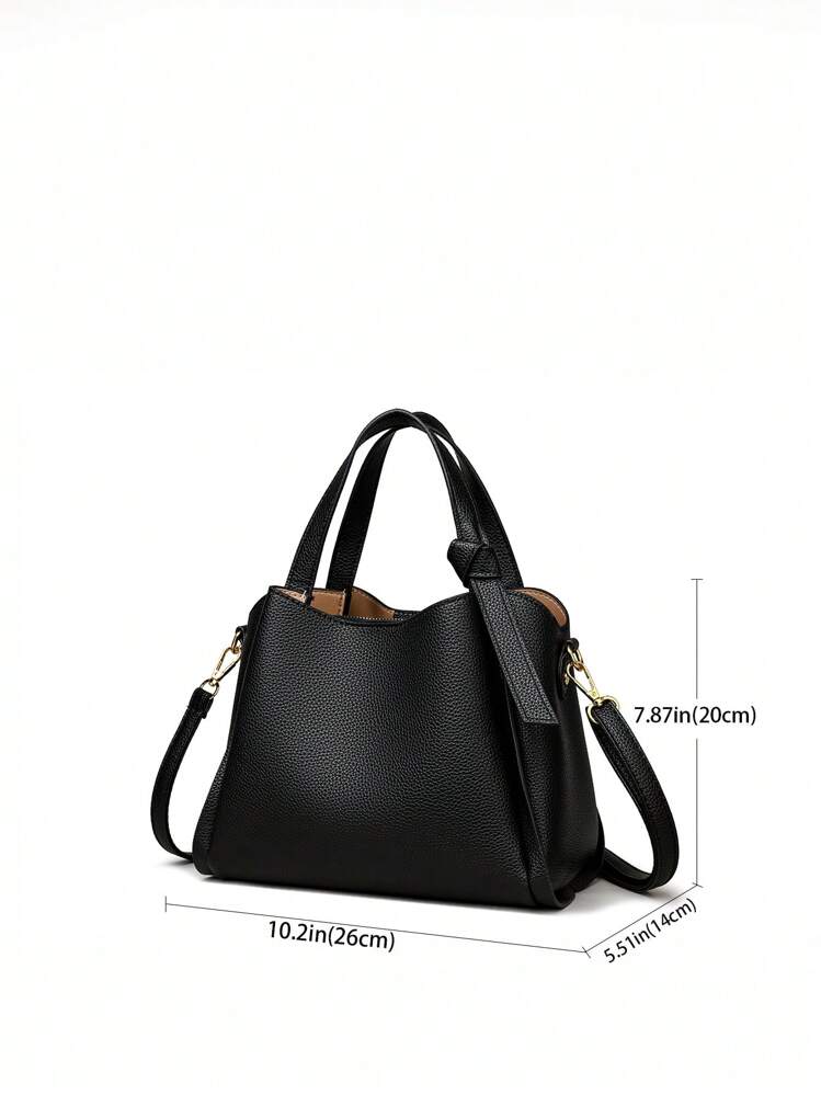 Slouchy style bucket bag
