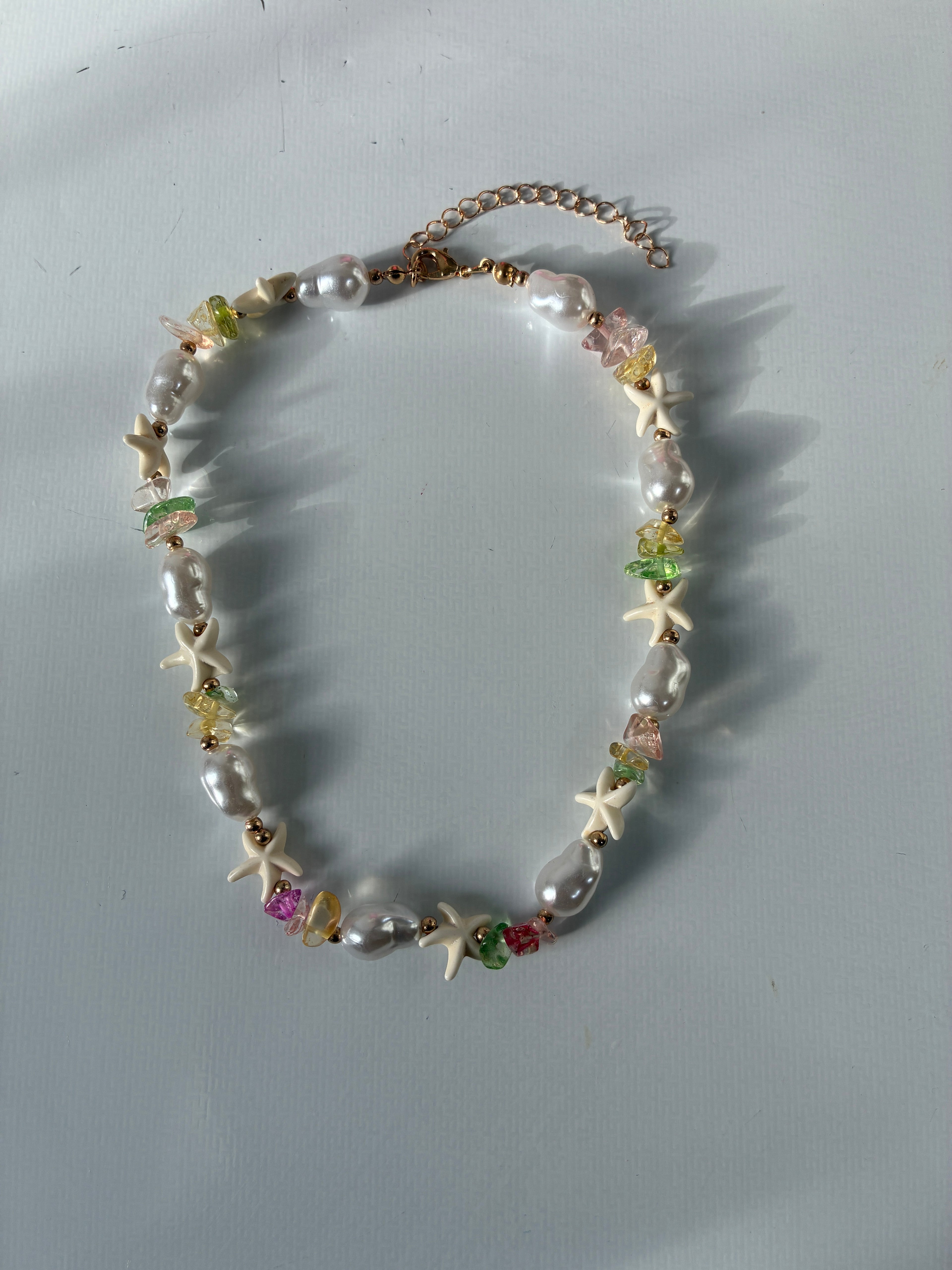 Starfish detail necklace