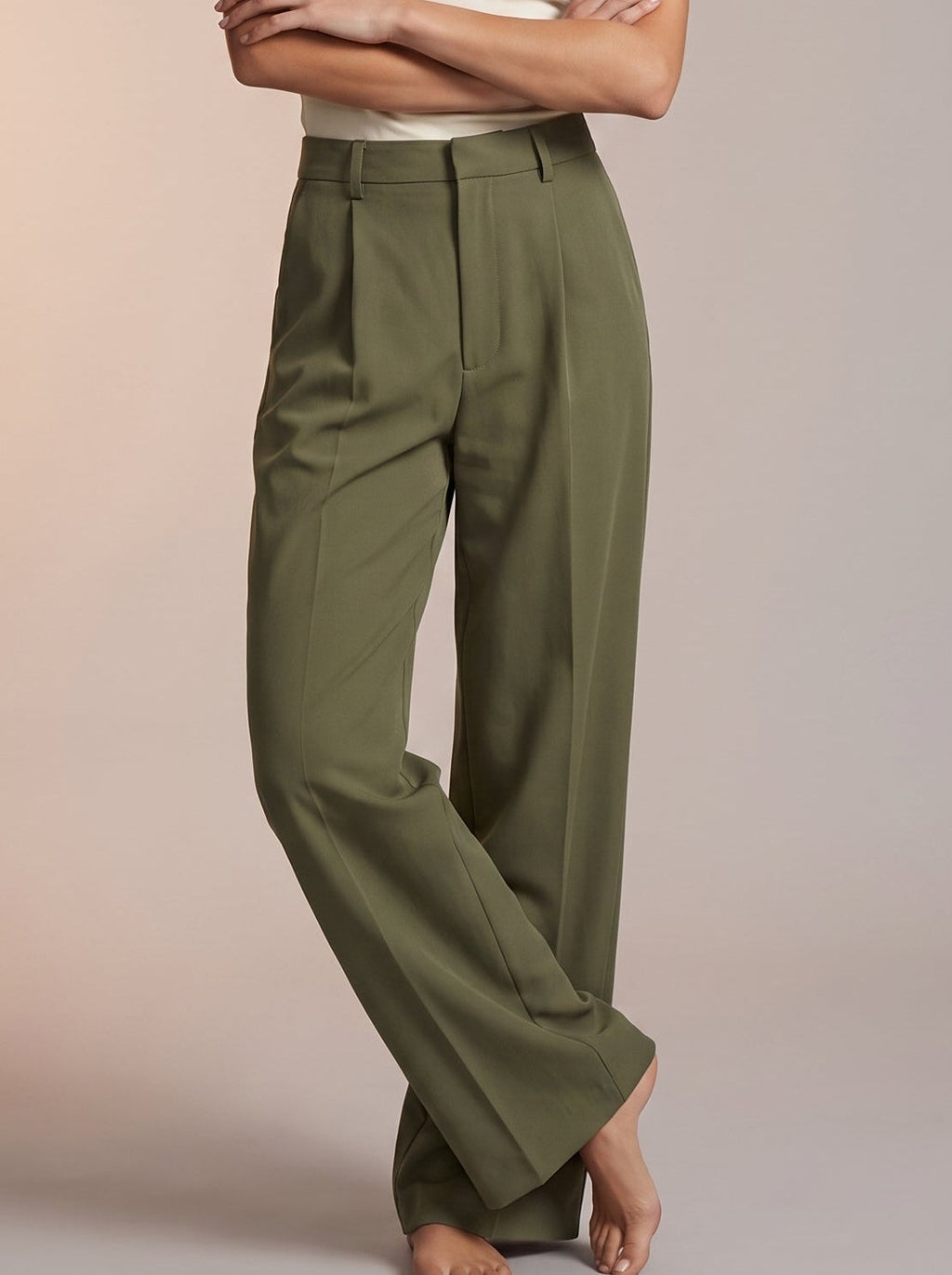 Straight leg pants