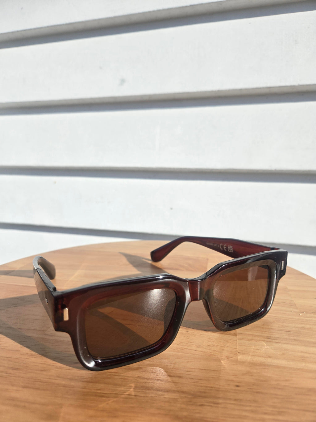 Espresso Square Sunglasses