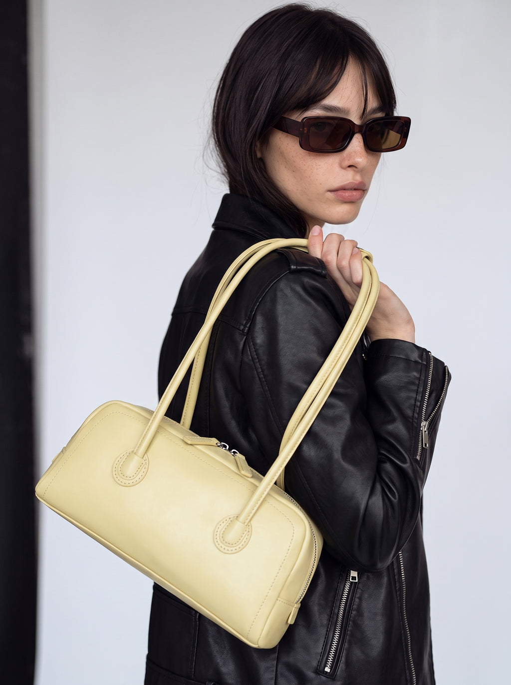 Retro baguette bag