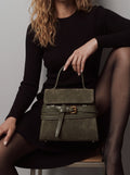 Belt strap detail bag
