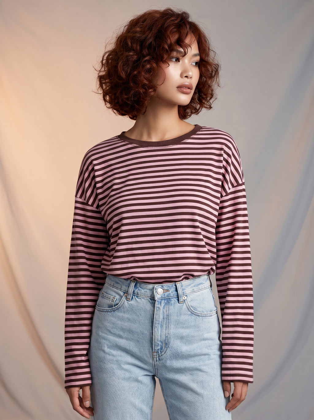 Striped sweatshirt