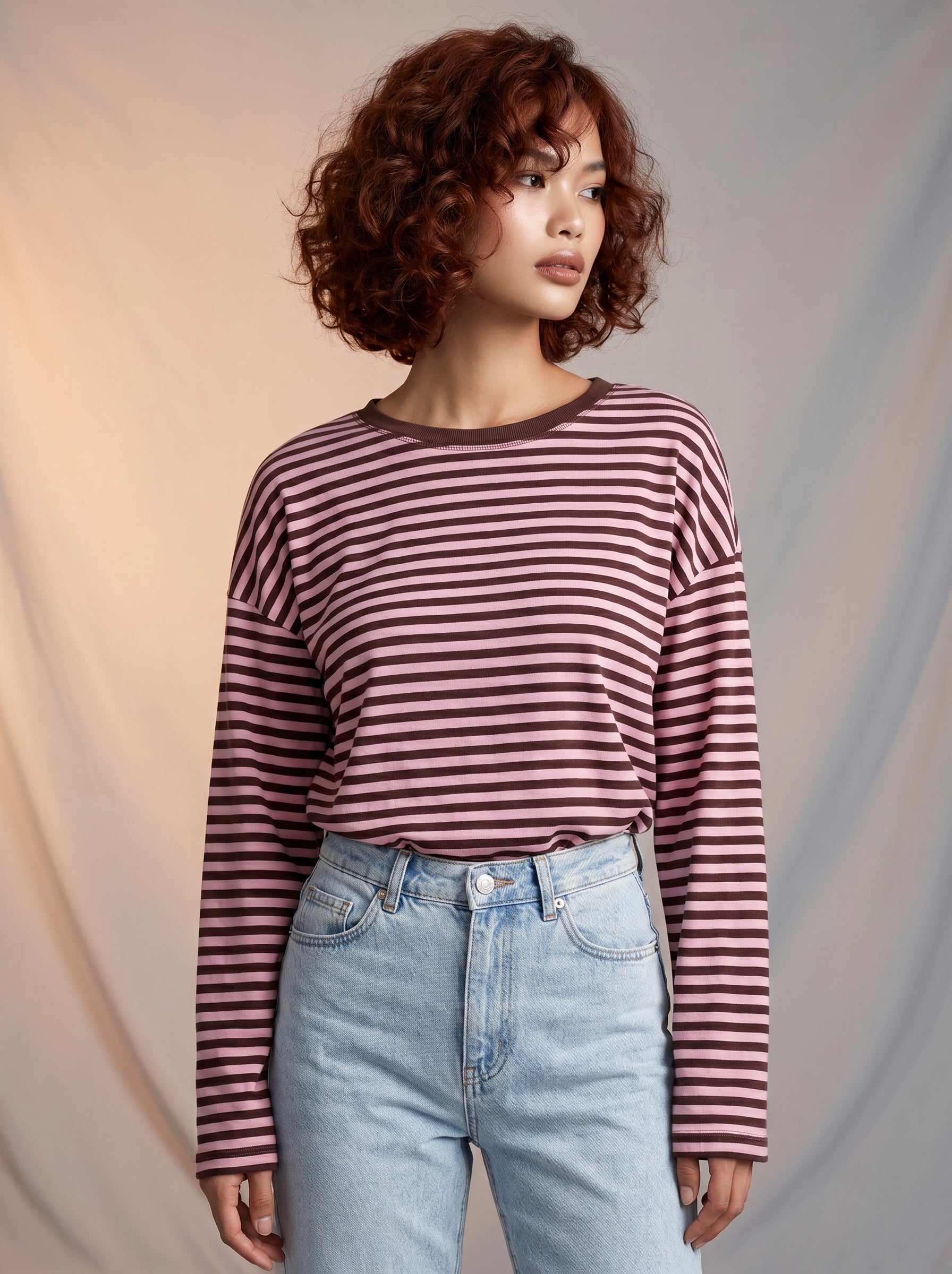 Striped sweatshirt