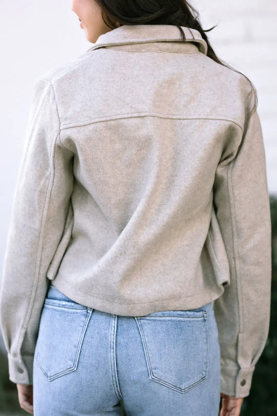 Cropped length Autumn jacket