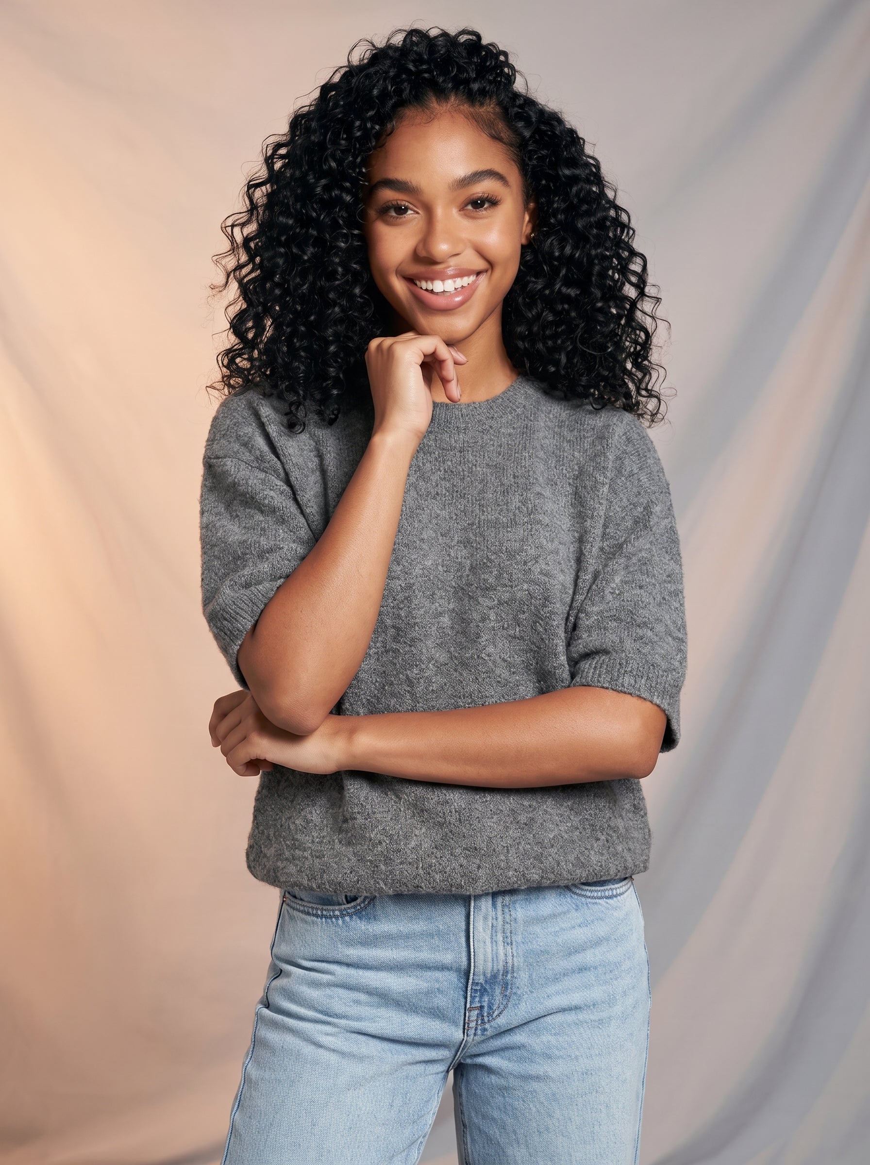 Soft knit top