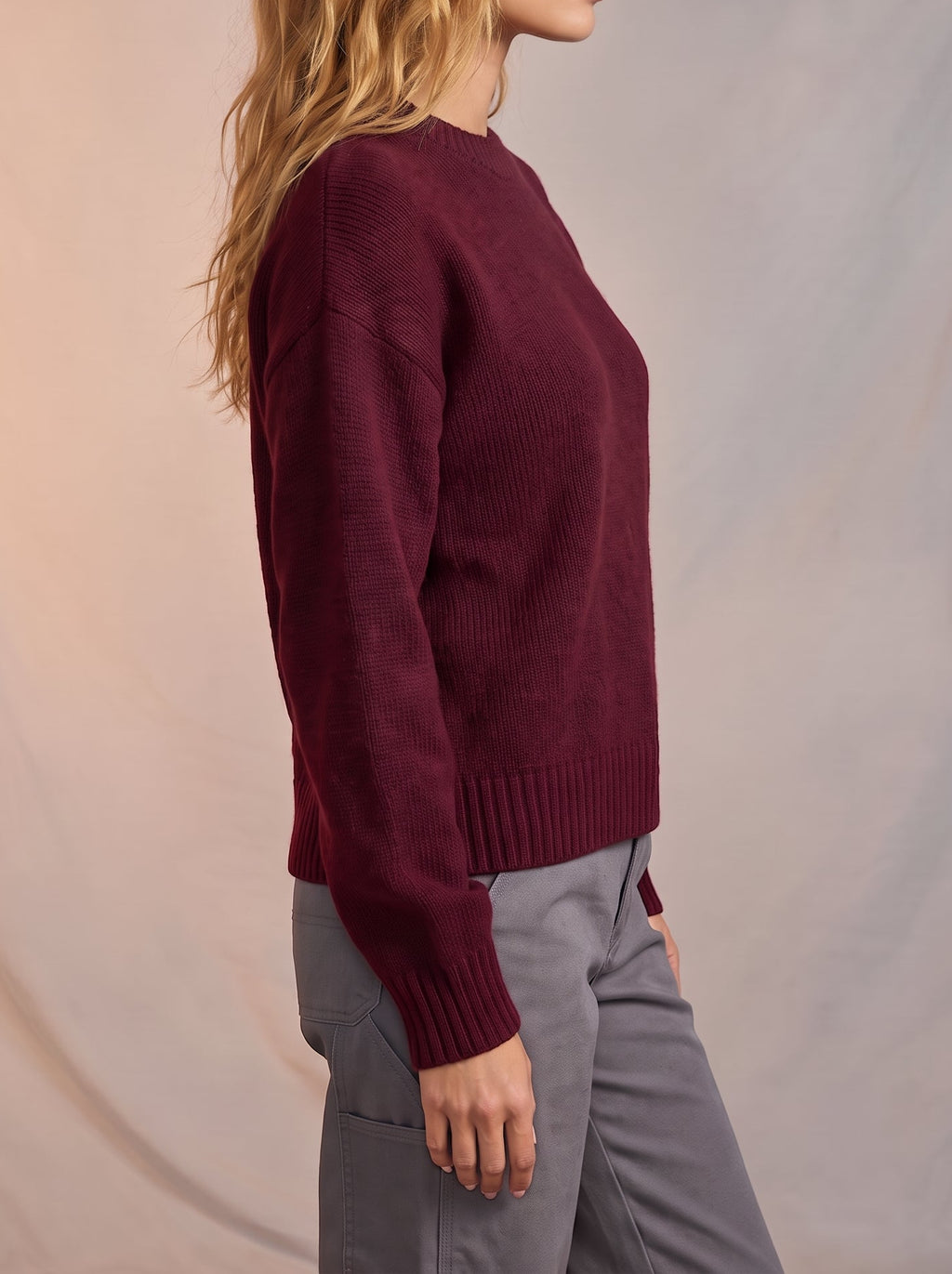 Roundneck longsleeve jumper