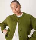 Roundneck cardigan