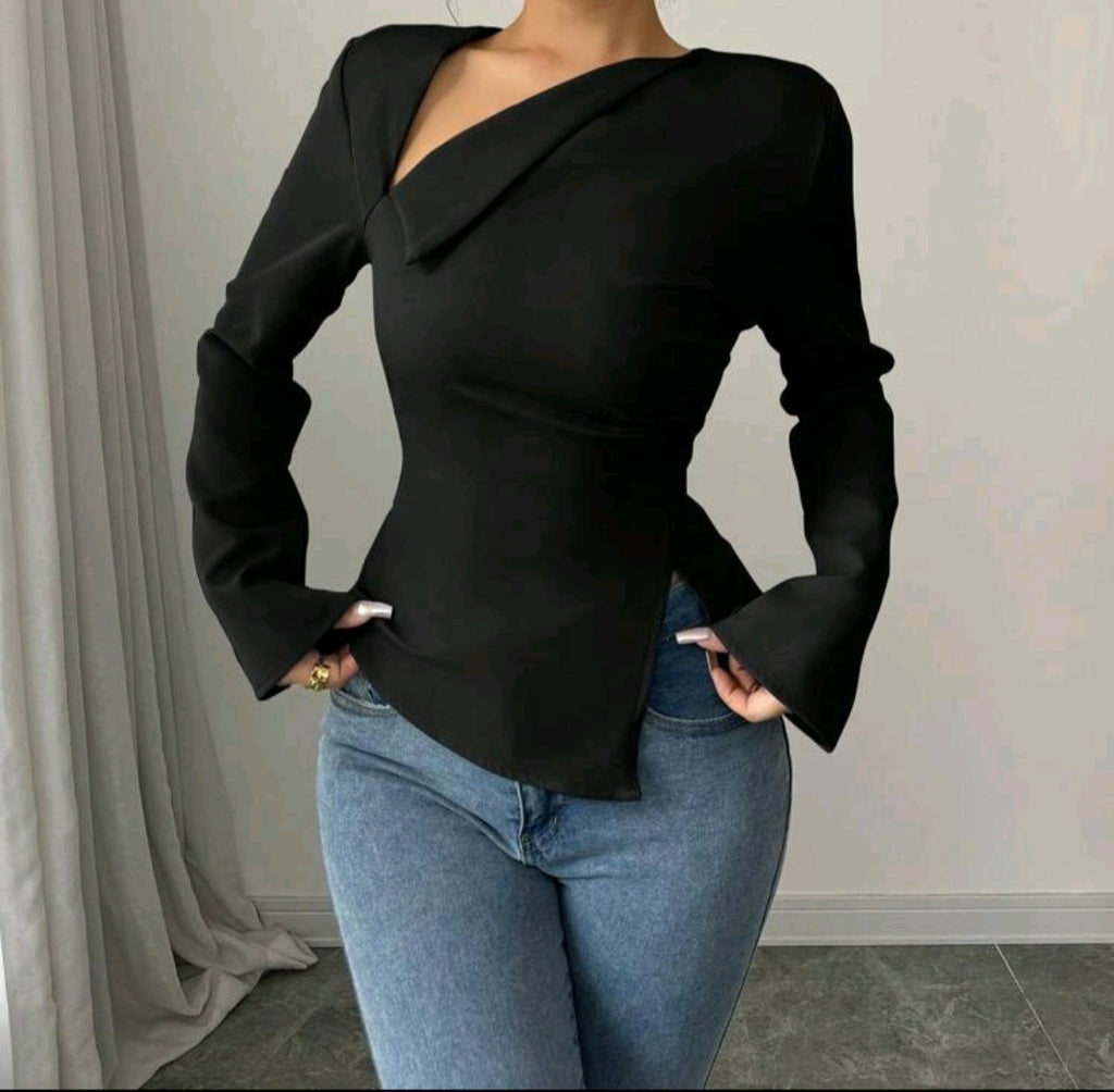 Womens collared blouse