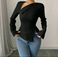 Womens collared blouse