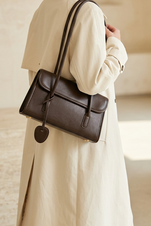 The Florence Shoulder Bag – Coffee